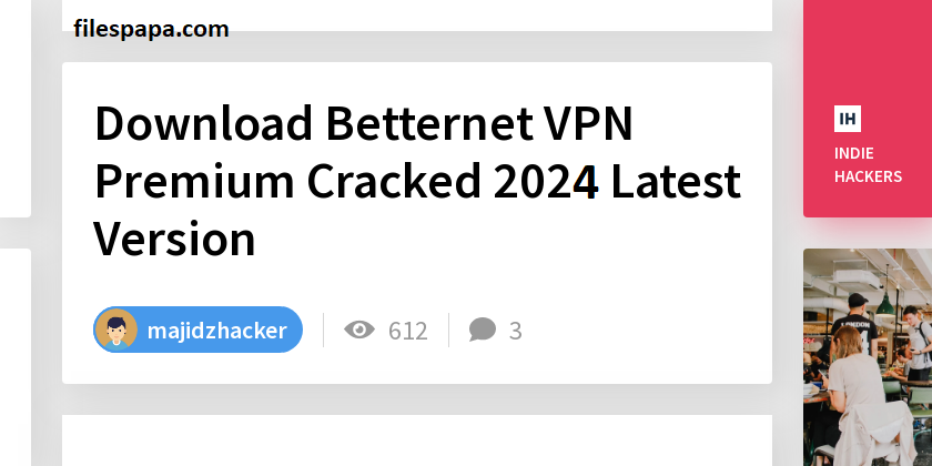 Betternet VPN بريميوم الكراك