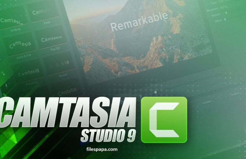 Camtasia Studio 2024.9 Crack